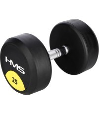 Обрезиненная гантель HG PRO HMS - 25 kg