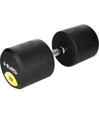 HG PRO RUBBER DUMBBELL HMS - 70 kg
