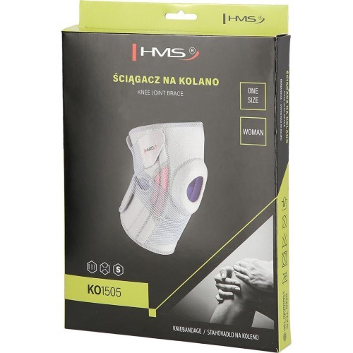 KO1505 LIGHT GRAY KNEE STABILIZER HMS