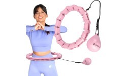 HHW02 HULA HOP LIGHT PINK WITH WEIGHT HMS