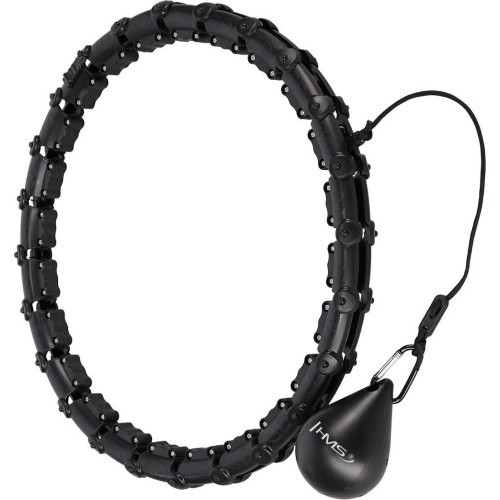 HHW02 HULA HOP BLACK WITH WEIGHT HMS