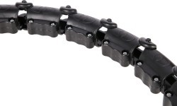 HHW02 HULA HOP BLACK WITH WEIGHT HMS