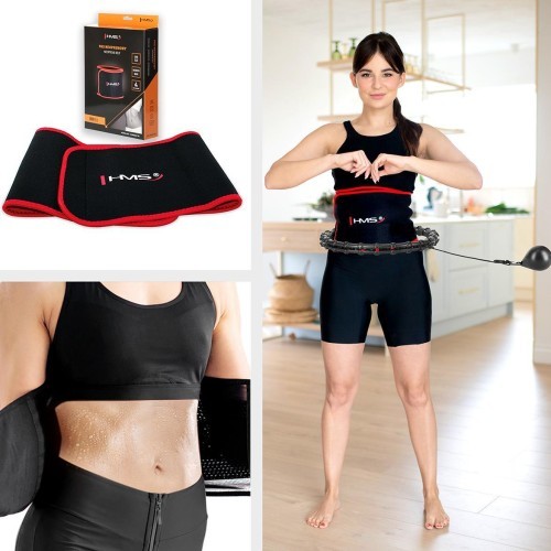 HHW02 HULA HOP BLACK WITH WEIGHT HMS