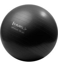 YB02 NEW 65CM BLACK GYM BALL HMS
