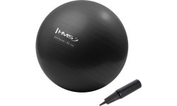 YB02 naujas juodas gimnastikos kamuolys HMS 65 cm
