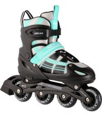 NH18366A 2IN1 IN-LINE SKATES/HOCKEY ICE SKATES - Blue / Green