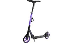 Фиолетовый самокат Nils Extreme HM124T с дисковым тормозом