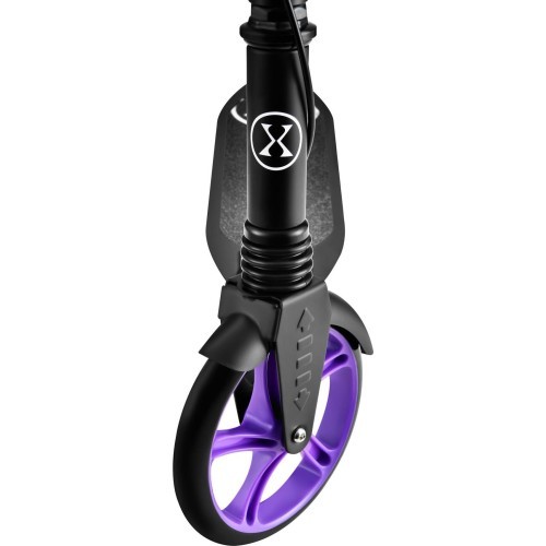 Фиолетовый самокат Nils Extreme HM124T с дисковым тормозом