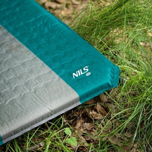 NC4340 TURQUOISE-GREY SELF-INFLATING MAT NILS CAMP