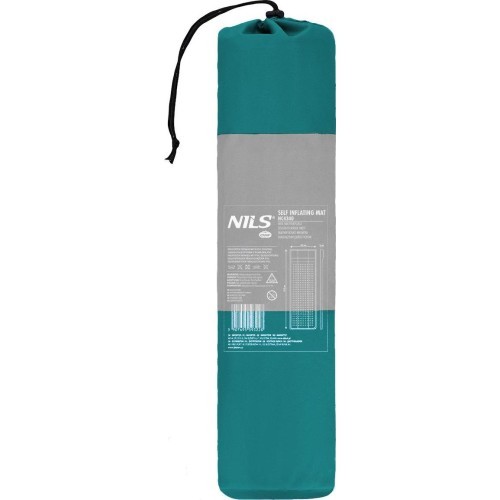 NC4340 TURQUOISE-GREY SELF-INFLATING MAT NILS CAMP