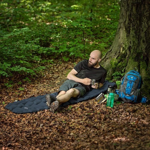 Tamsiai pilkas turistinis kilimėlis NC4005 NILS CAMP
