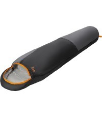 Itin lengvas pilkai oranžinis miegmaišis Nils Camp NC1705