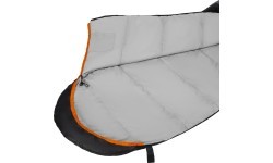 NC1705 SLEEPING BAG ULTRA LIGHT GRAY-ORANGE NILS CAMP