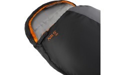NC1705 SLEEPING BAG ULTRA LIGHT GRAY-ORANGE NILS CAMP