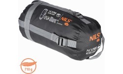 Ультралегкий серо-оранжевый спальный мешок Nils Camp NC1705