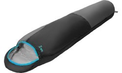 NC1705 ULTRA LIGHT SLEEPING BAG BLACK AND MINT NILS CAMP