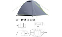 Темно-серая кемпинговая палатка NC6004 Explorer NILS Camp