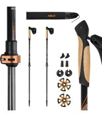 NW8613 NILS CARBON FIBER NORDIC WALKING POLES