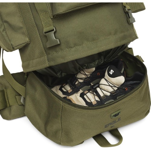 Taktinė kuprinė NILS CAMP NC3901 Eagle, žalia, 70 l
