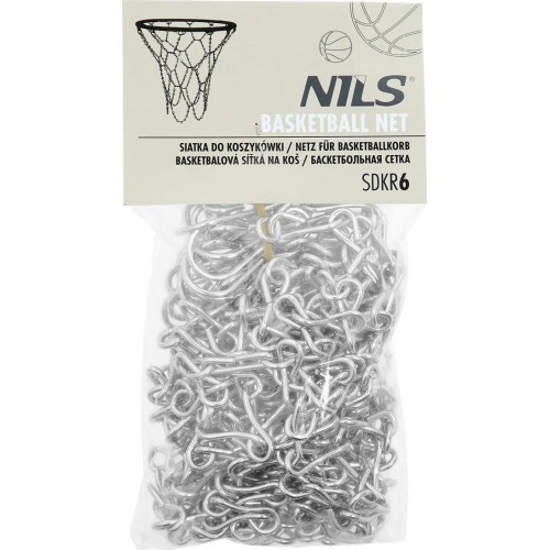 Plieninis krepšinio tinklelis Nils SDKR6