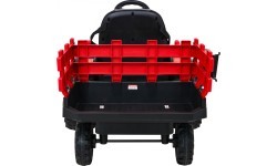 Tractor Titanium With Trailer Red