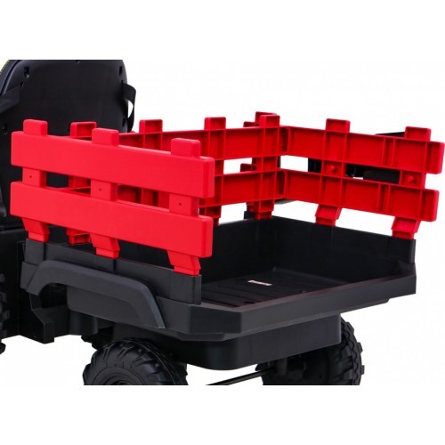 Tractor Titanium With Trailer Red