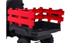 Трактор Titanium с прицепом, красный