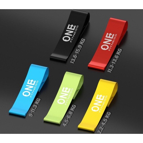 PBF EXERCISE BAND SET 05  SLIM ONE FITNESS