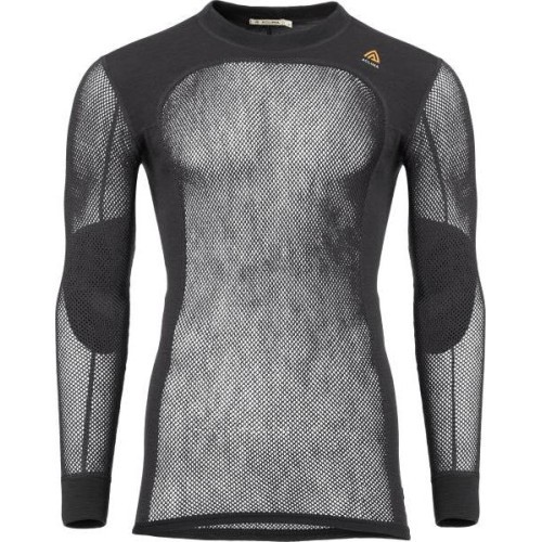 Vyriški marškinėliai Aclima WN CrewNeck JetBlack, dydis XS - 123
