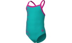 Arena Logo Kids Girl One Piece Water-Freak Rose 1-2 - 890