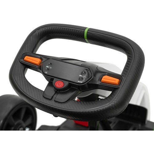 Gokart Fast 3 Drift vehicle White