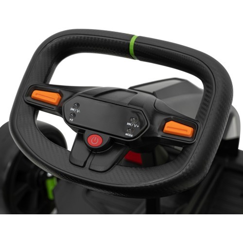 Gokartas Fast 3 Drift, juodas