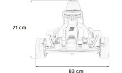 Gokart Fast 3 Drift vehicle Black