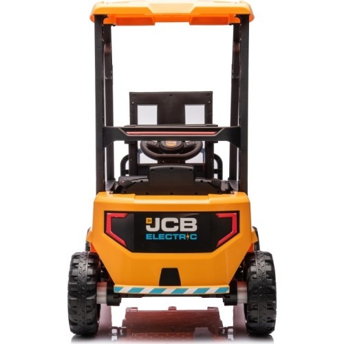 Погрузчик JCB, жёлтый