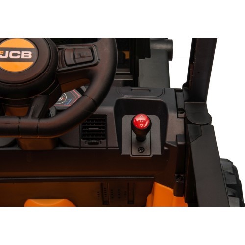 Погрузчик JCB, жёлтый
