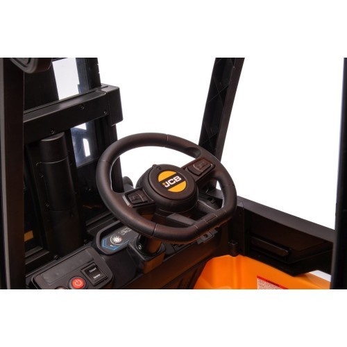 Погрузчик JCB, жёлтый