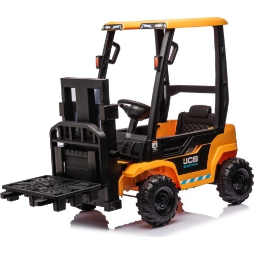 Погрузчик JCB, жёлтый