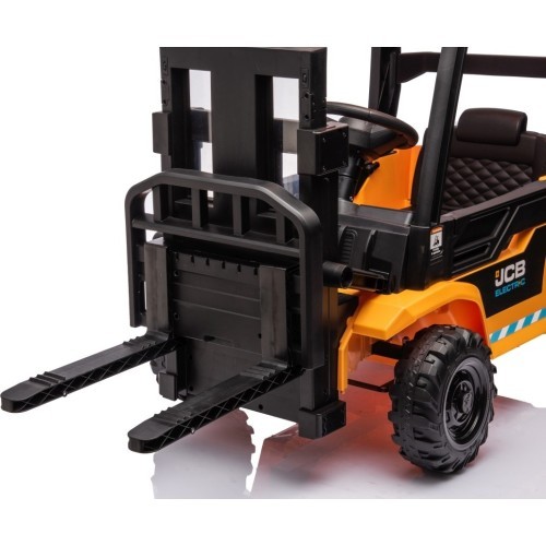 Погрузчик JCB, жёлтый