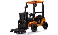 Погрузчик JCB, жёлтый