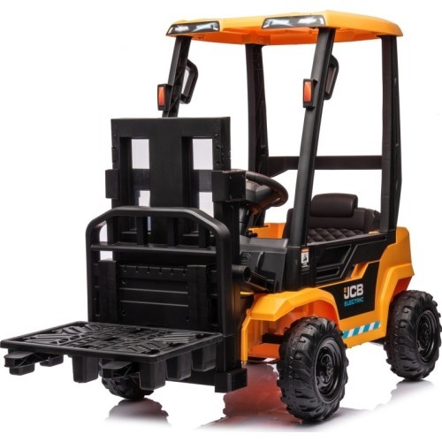 Погрузчик JCB, жёлтый