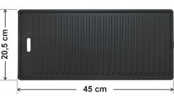 Ketaus dvipusė plokštė ETAGE 450x205 mm