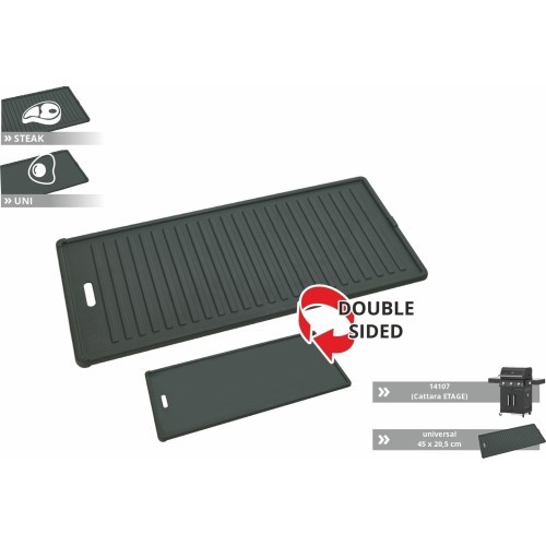 Ketaus dvipusė plokštė ETAGE 450x205 mm