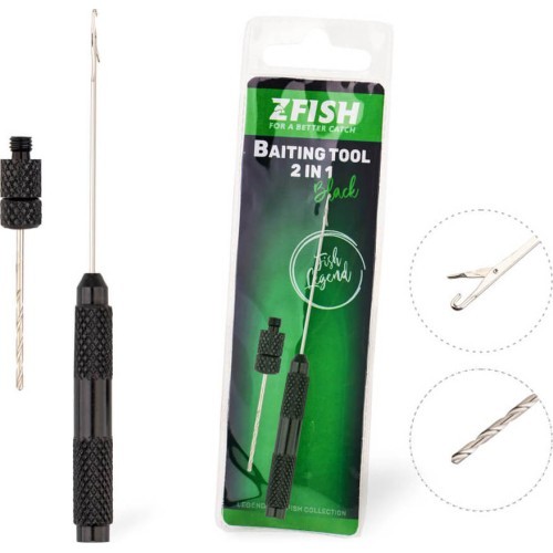 Игла для насадок ZFISH 2в1, чёрная