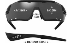 Tifosi Davos Sunglasses TIF1460301834, red, 100% UV protection