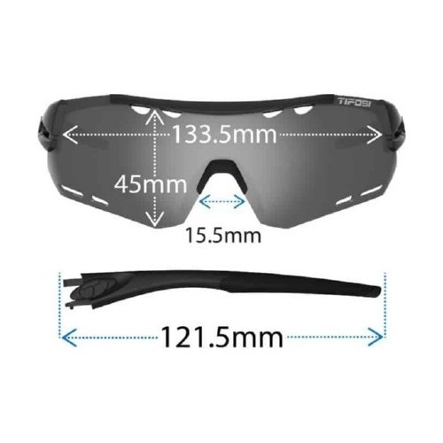 Tifosi Alliant TIF1490300331 sunglasses, metallic color, 100% UV protection