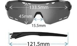 Akiniai nuo saulės Tifosi Alliant TIF1490300331, metalo spalva, 100% apsauga nuo UV spindulių