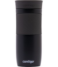 Дорожная термокружка с вакуумной изоляцией Contigo Byron Matte Black 470 мл CON2095663