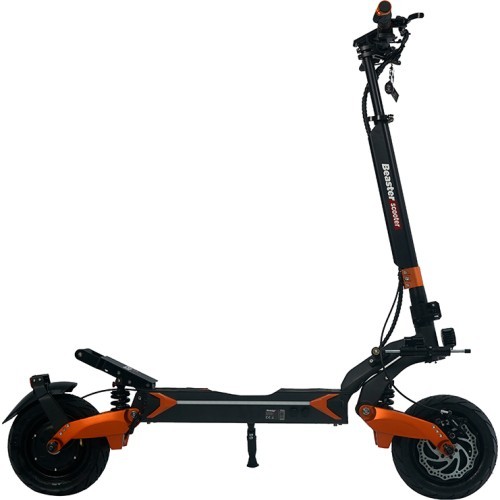 Электросамокат Beaster Scooter OXEN PRO2, 2x1500 Вт, 60 В, 28,8 Ач LG, шоссейные шины, для бездорожья