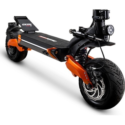 Электросамокат Beaster Scooter OXEN PRO2, 2x1500 Вт, 60 В, 28,8 Ач LG, шоссейные шины, для бездорожья