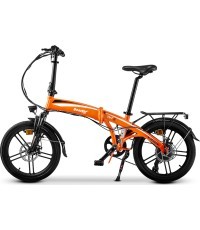Beaster BS29B Electric Bike, 250 W, 36 V, 8.8 Ah, Orange, Folding